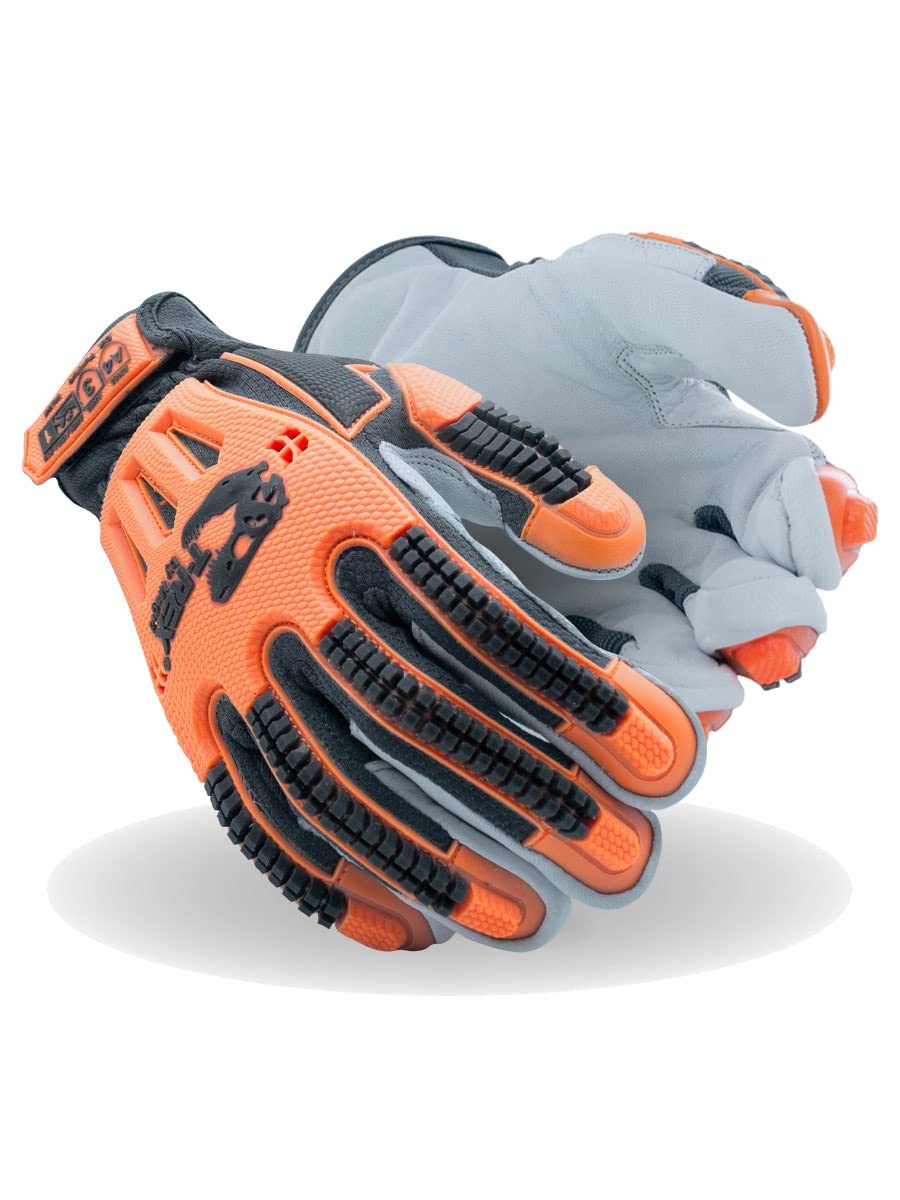 MAGID T-REX Windstorm Series CoolMesh ANSI A4 Impact Gloves, 1
